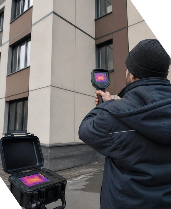 Тепловизионное обследование зданий и сооружений в Северодвинске