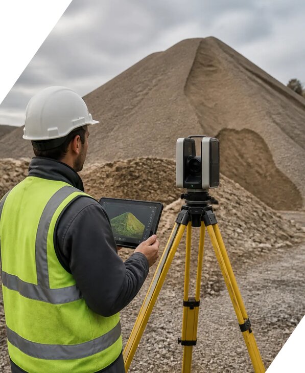Лазерное 3D сканирование насыпей в Северодвинске от 15182 р. | ЭкспертизаРоссия